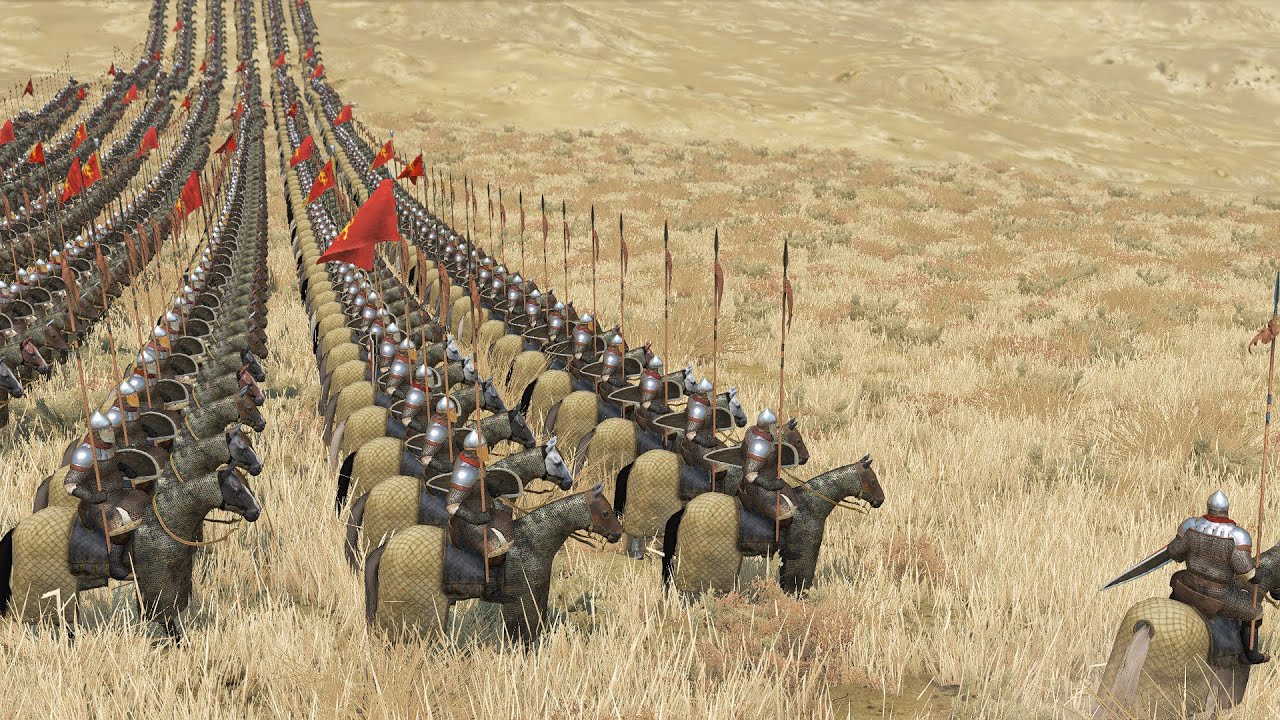 1000 Vlandian Knights vs 1000 Army of Sturgia – Heavy Clash in Bannerlord