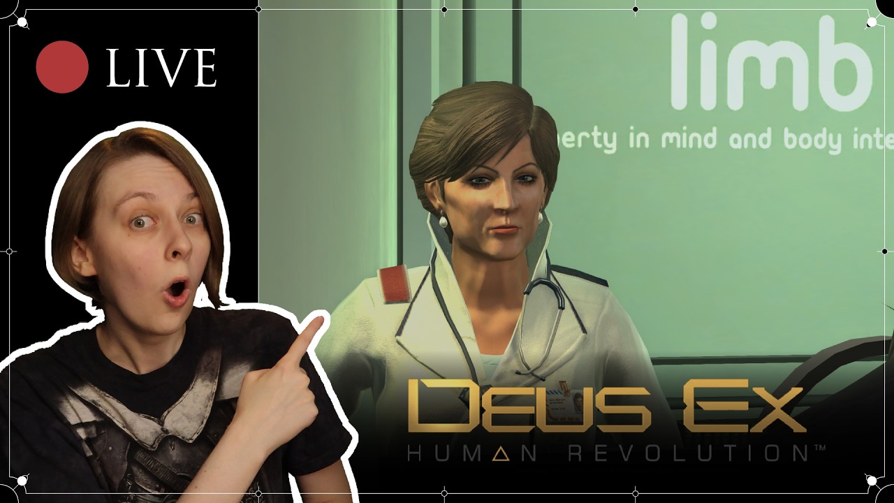 STREAM | 🕹️ | Deus Ex: Human Revolution | We got upgraded!