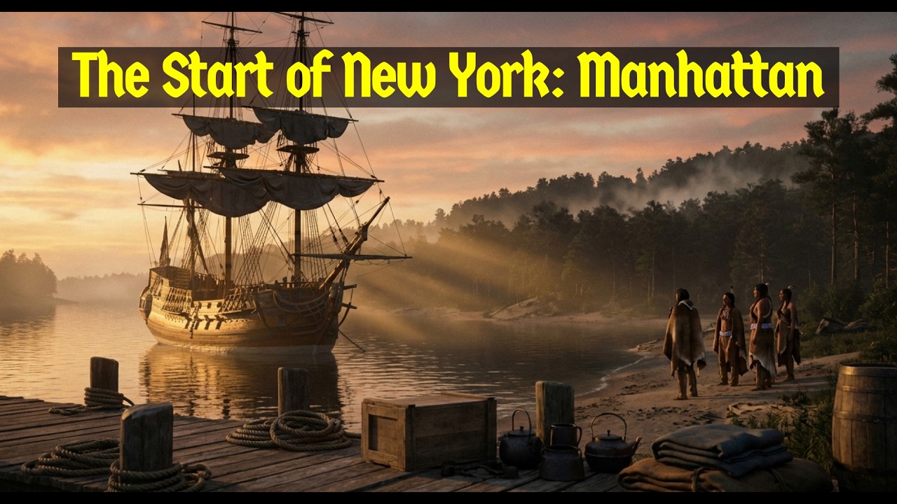 The Start of New York: Manhattan in the 1600s