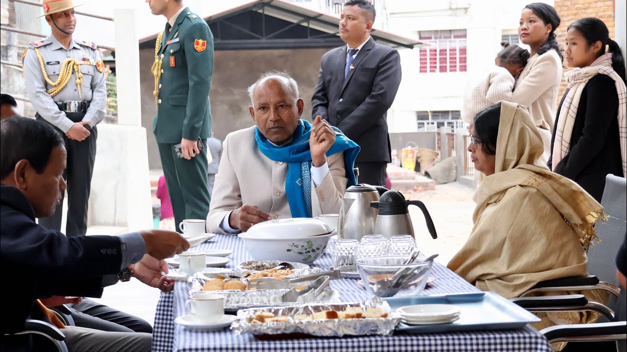 The Hon'ble GOVERNOR of Meghalaya visited Garo Baptist Church, Shillong