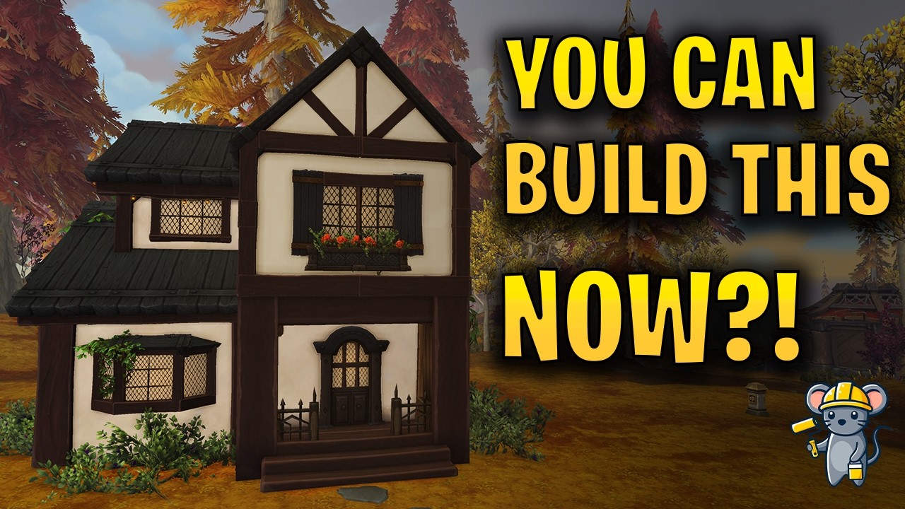 How to Build a Tudor House in WoW Housing