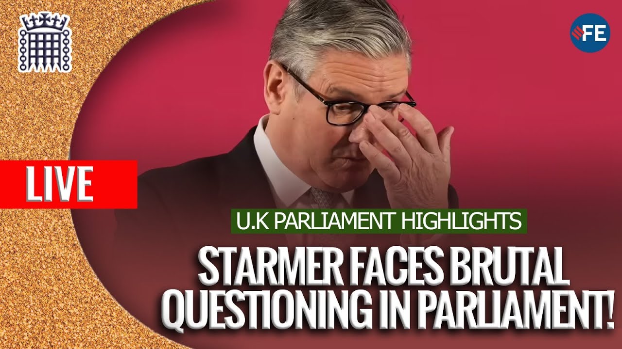 LIVE: Keir Starmer GRILLED in Parliament &mdash; Fiery UK Political Showdown
