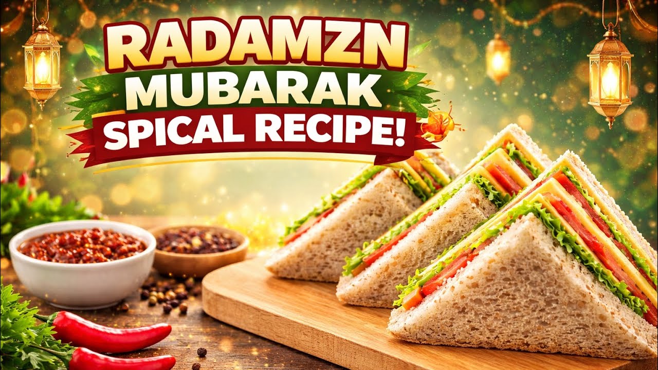 How To Make Bakery Style Sandwich at Home for Iftar