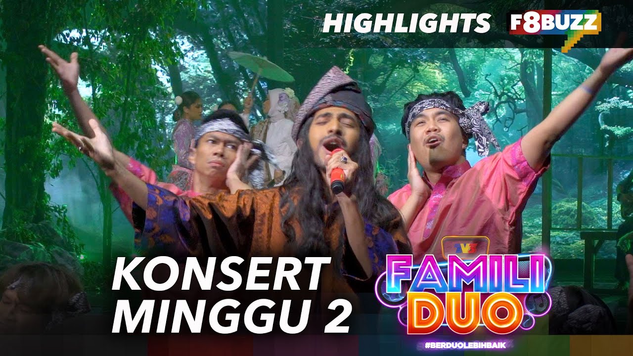 Famili Duo 4 Minggu 2 • Highlights Persembahan, Komen Juri & Keputusan