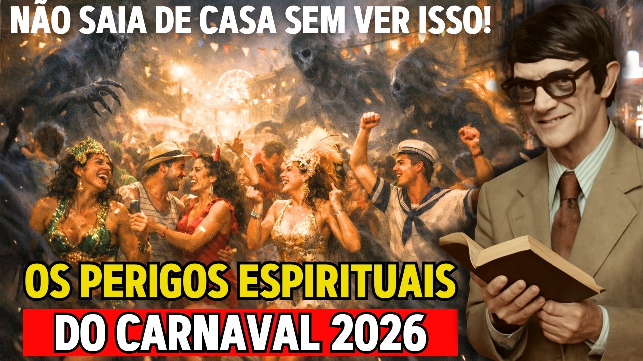 ALERTA ESPIRITUAL: O PERIGO OCULTO NO CARNAVAL DE 2026 - Inspirado por Chico Xavier