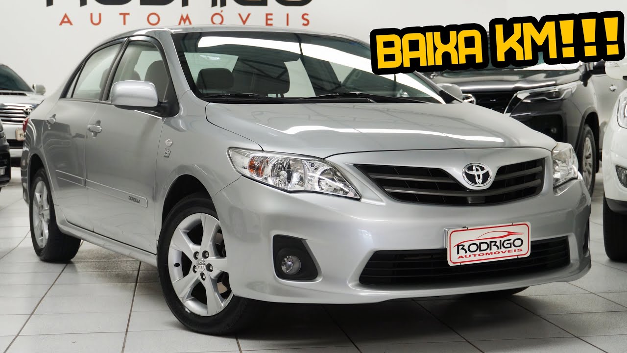 COROLLA 2012 COM BAIXA KM!!! O MAIS PROCURADO NO MERCADO DE USADOS! Rodrigo Automóveis