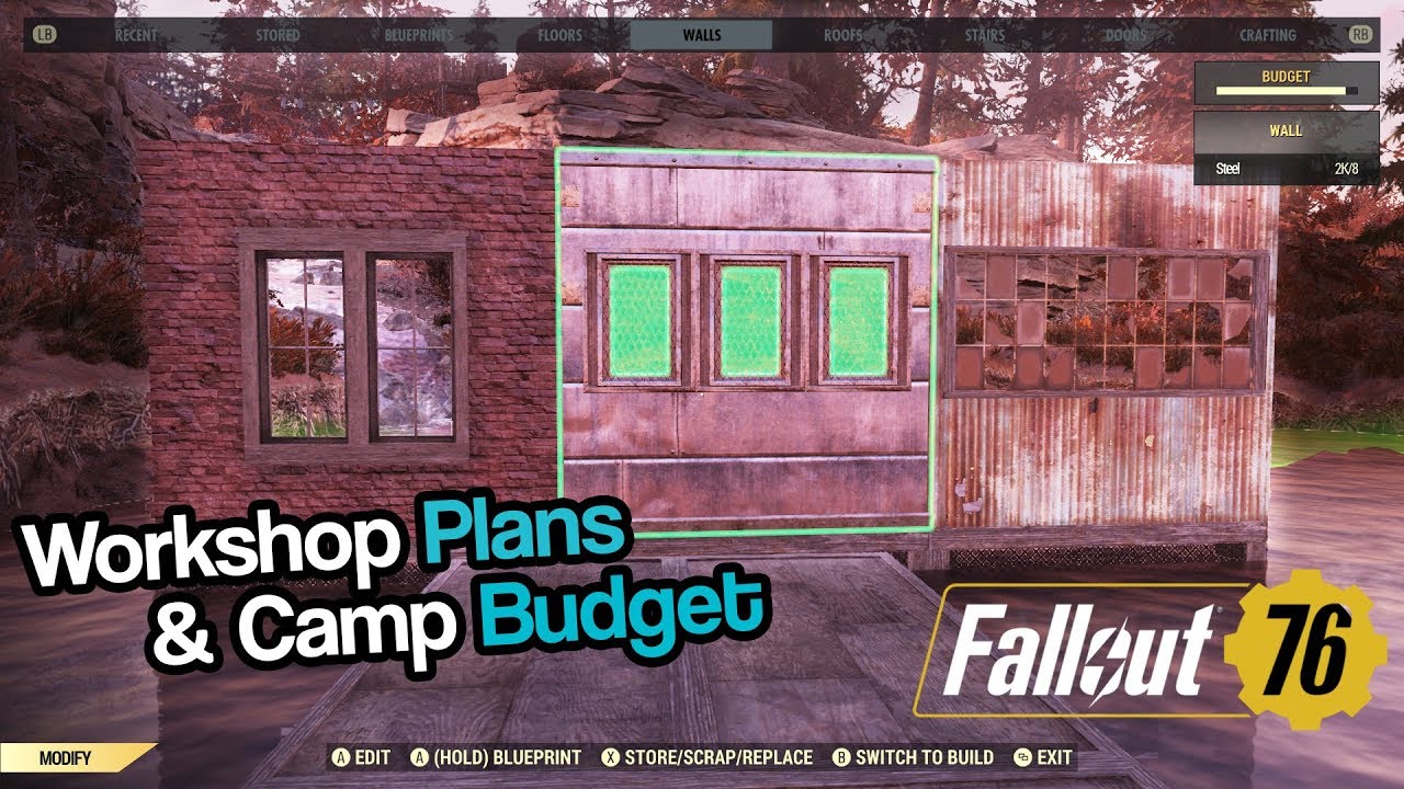 Fallout 76 - Where to Find C.A.M.P Workshop Plans