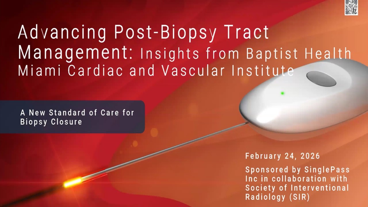 Advancing Post Biopsy Tract Management: Insights from Baptist Health Miami Cardiac & Vascular Center