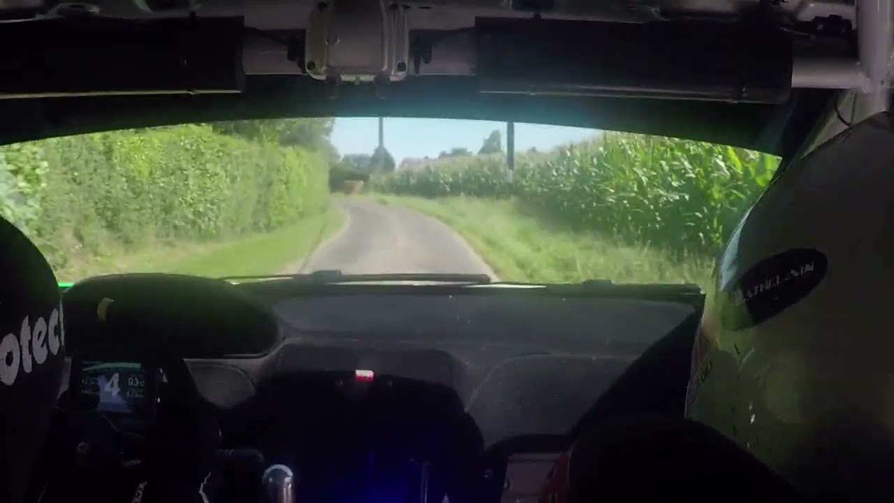 Rallye de Saint Germain La Campagne - ES4 - Romain Brion / Alex Desquiret - Peugeot 208 F2/14