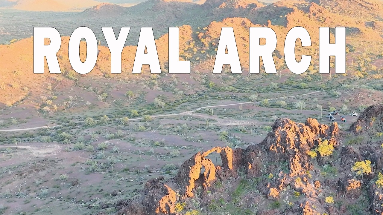 Royal Arch Just Outside KOFA | On The Road To Swansea Mine