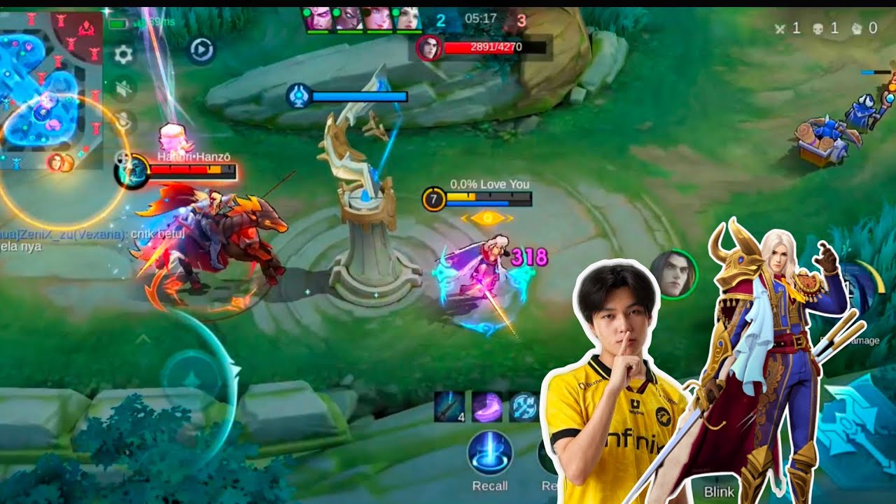 Gameplay Lancelot Tertekan Sama Musuh‼️Lancelot Mode Kairi Auto ON -Mobile Legends