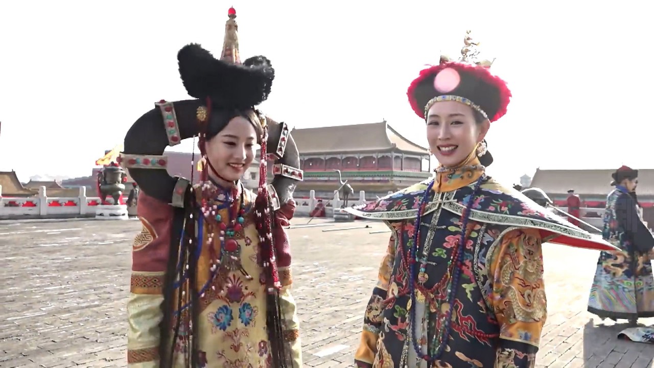 如懿封后大典花絮首次曝光！现场气场震碎全场，众妃全傻眼！#张钧甯 #李沁 #辛芷蕾#中文电视剧 #drama