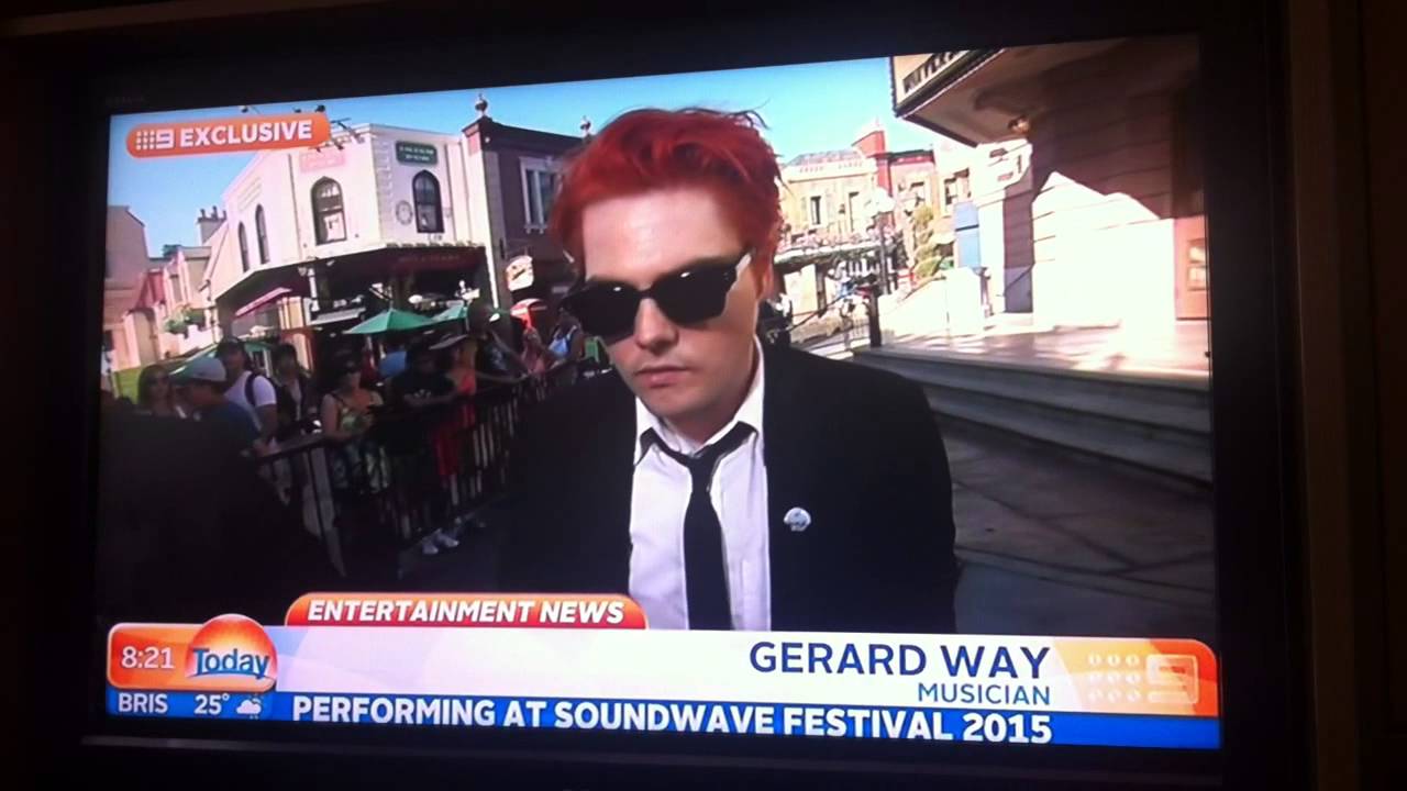 GERARD WAY - TheTodayShow