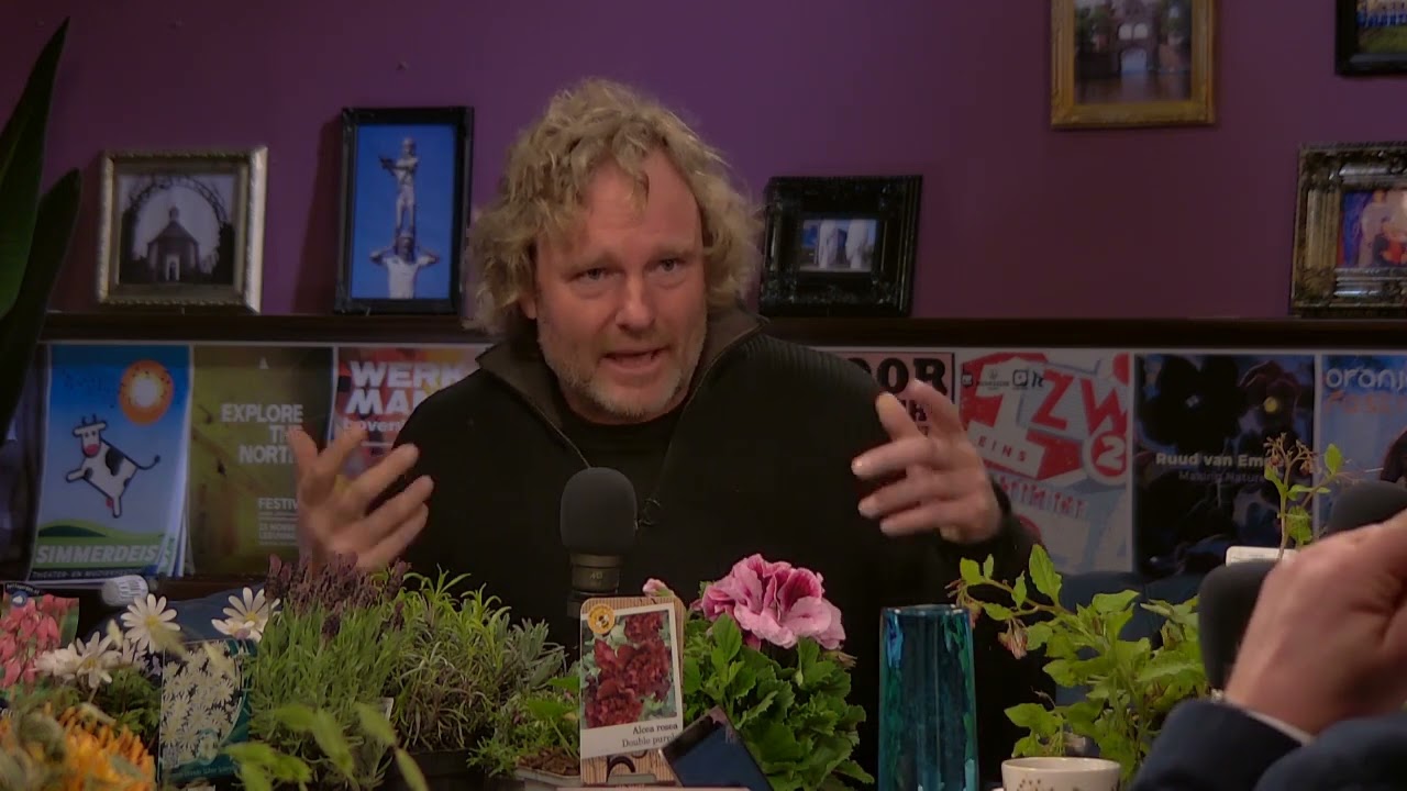 Klaas Piekstra Op en Ut met Roelof Lousma en Douwe Heeringa.
