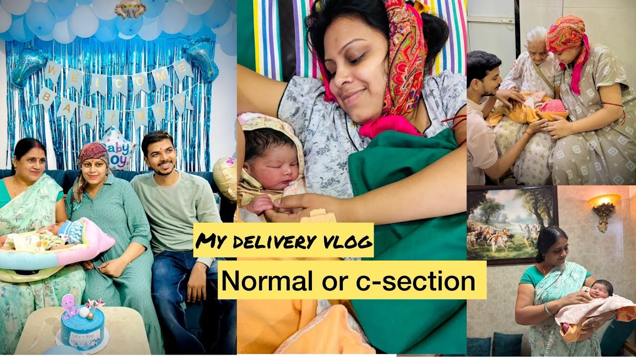 मुझे अचानक जाना पड़ा हॉस्पिटल/मेरी ज़िन्दगी के सबसे ख़ास दिन🥹🥰/Baby birth vlog #babyboy #vlogging