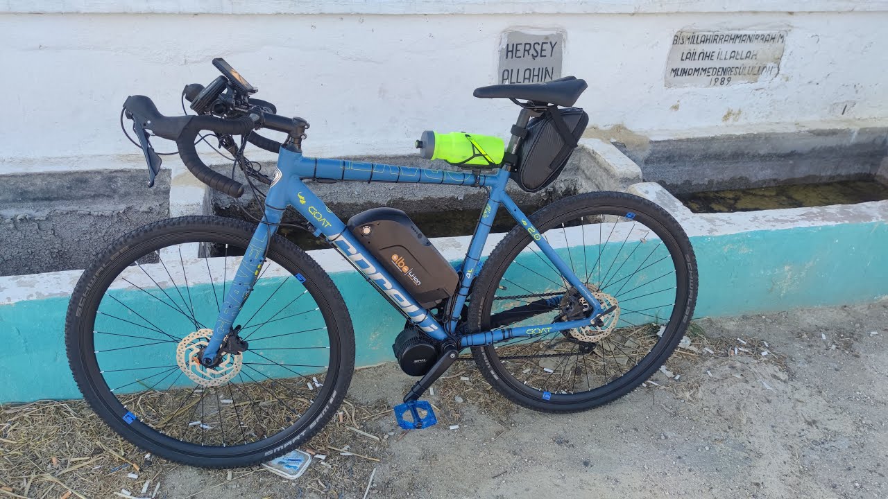 Alba Bafang 750 watt Middrive (pedal göbeği destekli) Elektrikli Bisiklet Dönüşüm Kiti Yokuş Testi