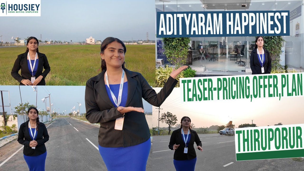 Adityaram Happinest | Premium Villa Plots At OMR Thiruporur Chennai | Price, Location & Review 2026