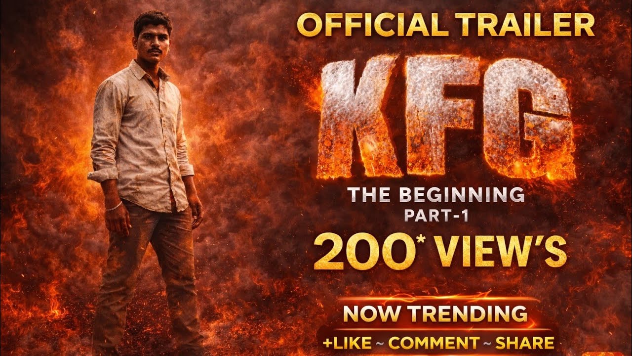 KFG; THE BEGINNING PART-1 2ND OFFICIAL TRAILER MOVIE GRAND RELEASE 15TH MARCH #MDON