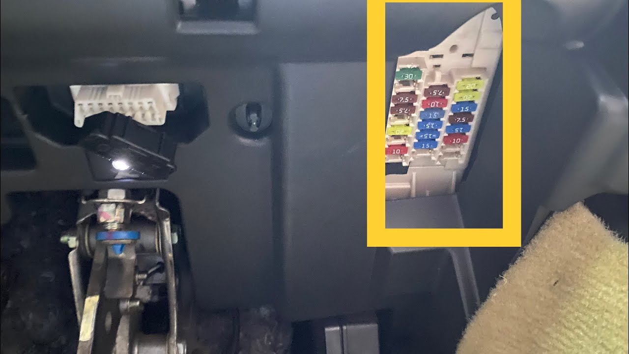 Lexus IS250 Fuse Box Location _Lexus Is250 Fuse Diagram _ IS250 Fuse Box