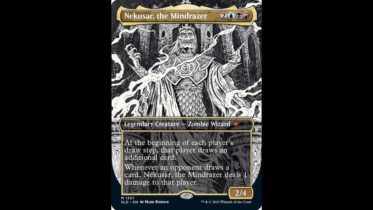 MTG Commander/EDH Deck Tech 2025 - Nekusar, the Mindrazer (blair request)