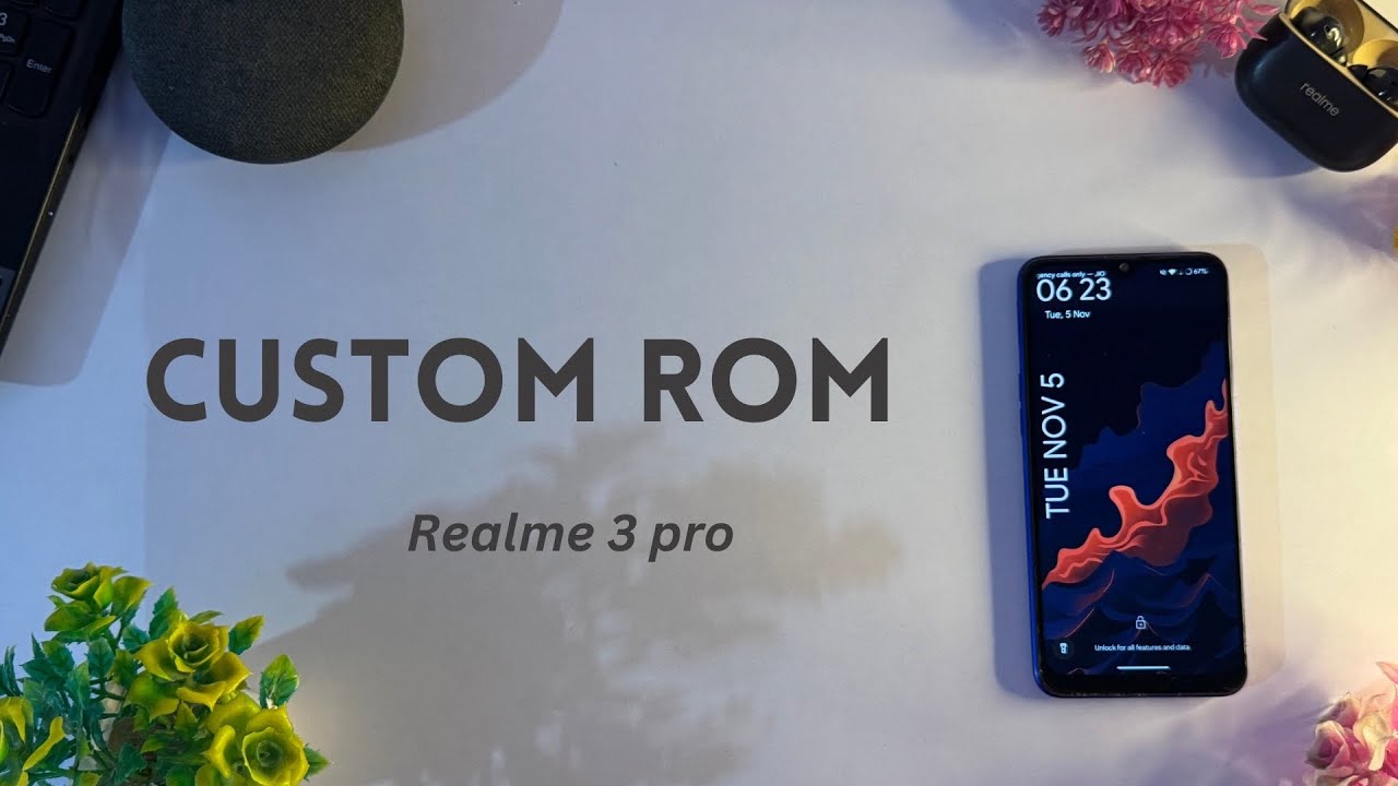 Install custom Rom | Realme 3 Pro | Android 14 |