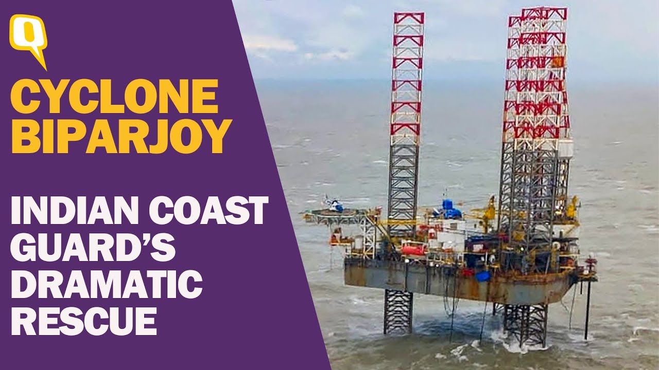 Cyclone Biparjoy | How Indian Coast Guard Rescued 50 Oil Rig Crew Members off Gujarat Coast