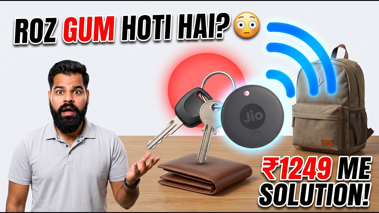₹1249 में Apple AirTag जैसा Gadget? 🤯 JioTag 2 Worth Buying?
