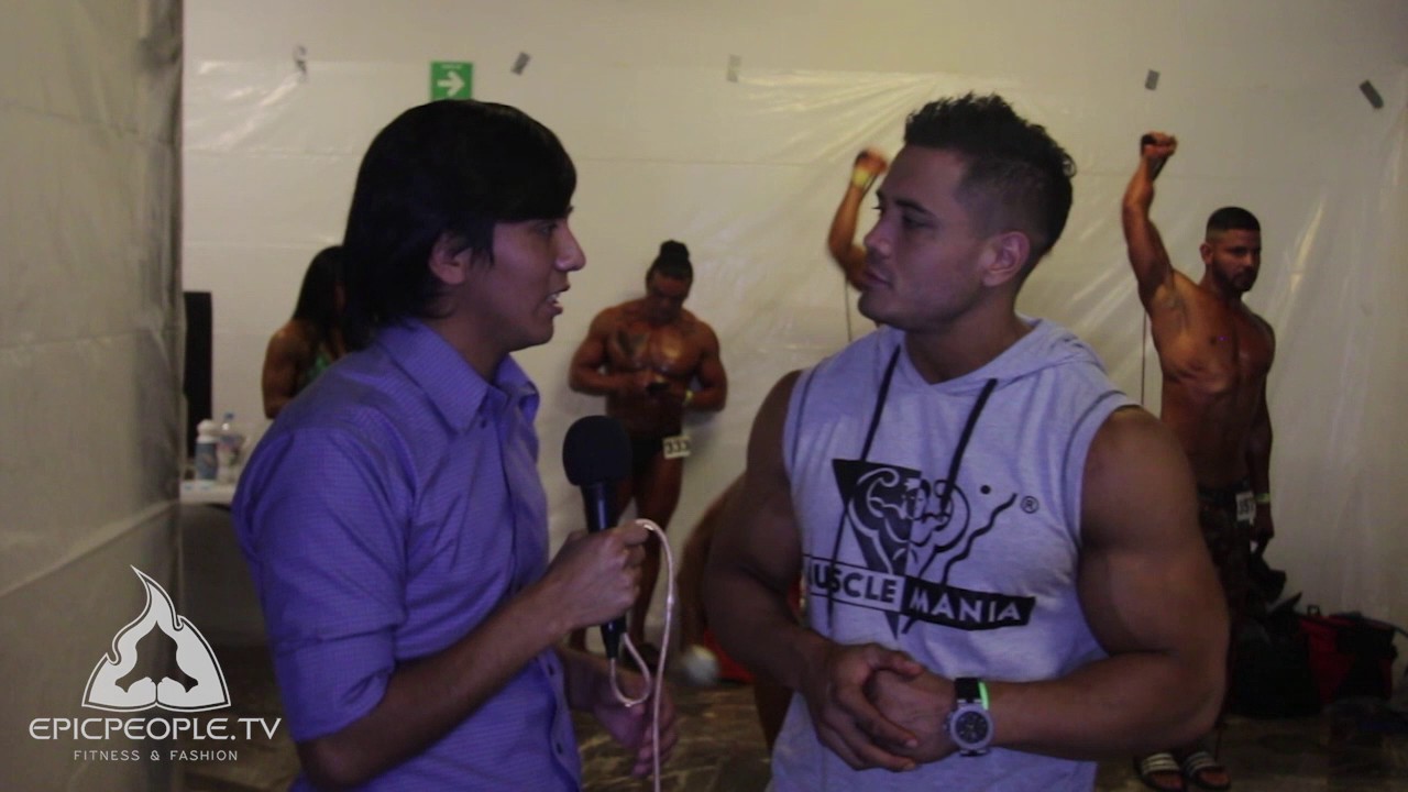 JULIÁN TANAKA-CAMPEÓN MODELO UNIVERSE-MUSCLEMANIA LATINO 2016