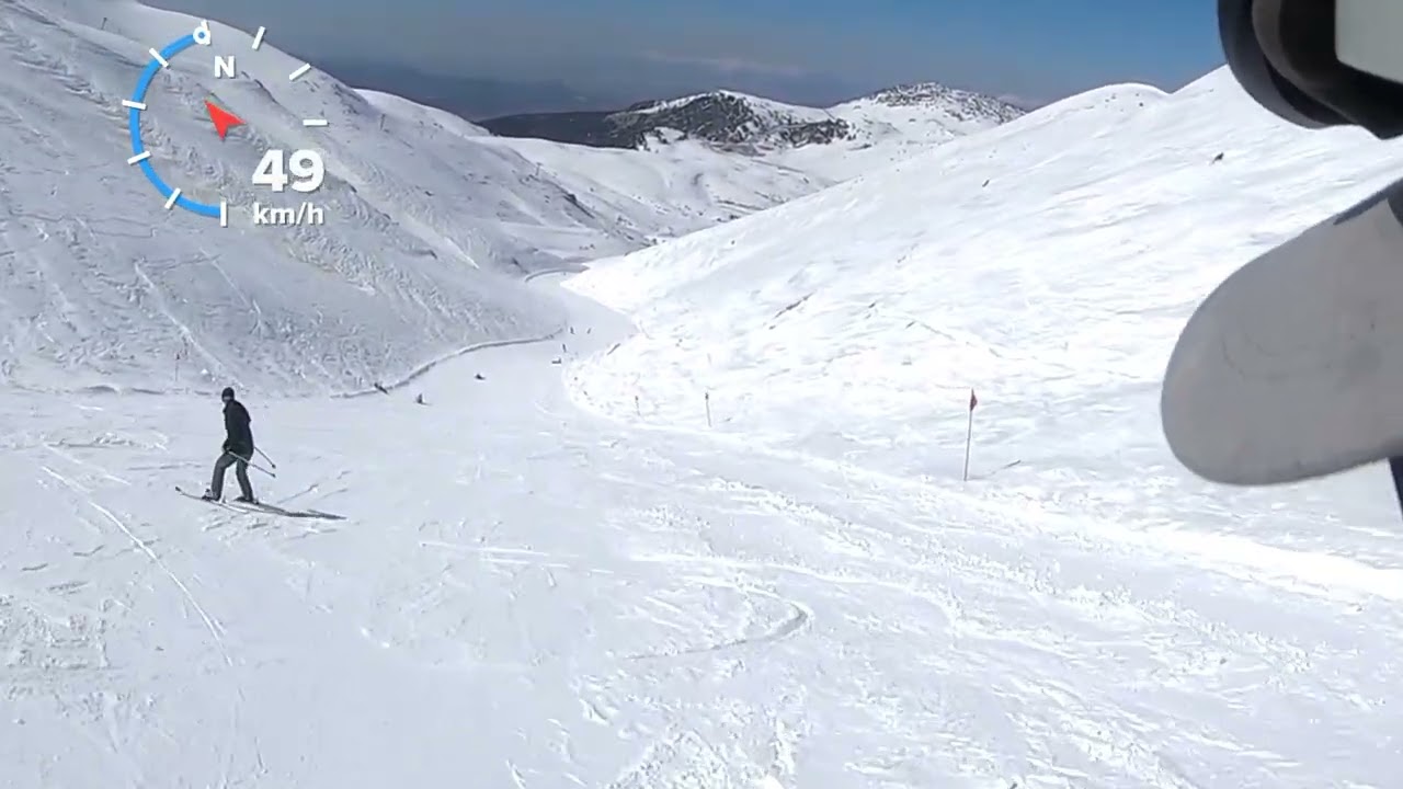 Denizli Kayak Merkezi M2 Sağ Pisti #ski #skiing #denizlikayakmerkezi #snow #gopro