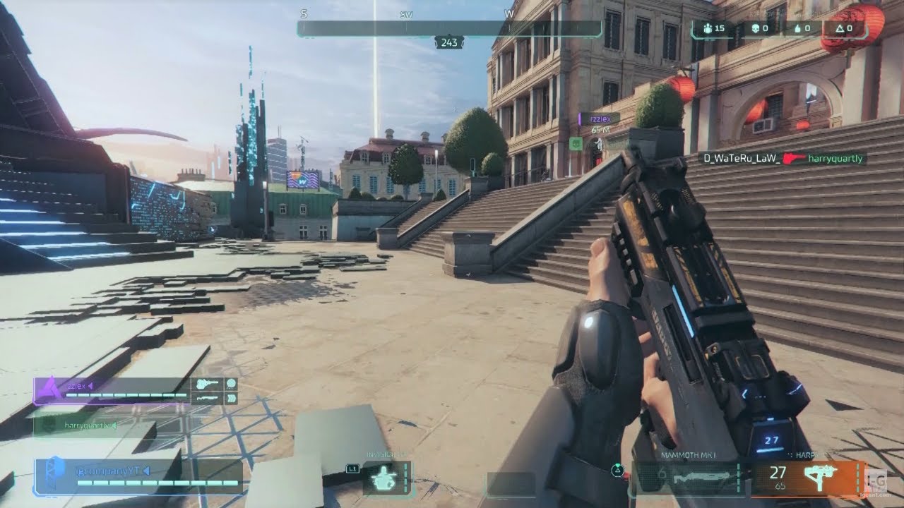 Hyper Scape - Squad - PS4 Gameplay (1080p60fps)