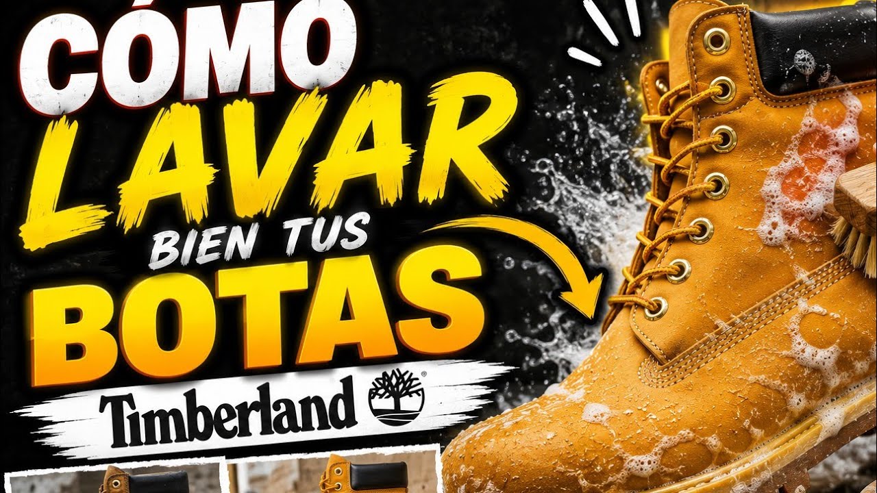 Como lavar bien botas Timberland de Nobuck