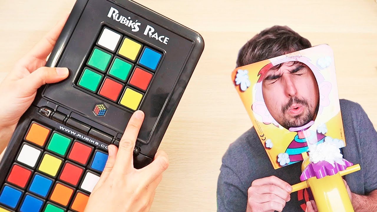 ¡COMPITIENDO con la BECARIA! | RUBIK'S RACE