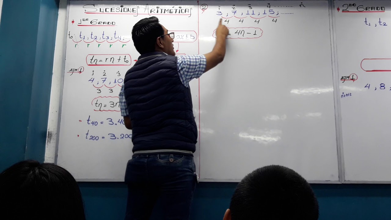 SUCESIONES ARITMÉTICAS