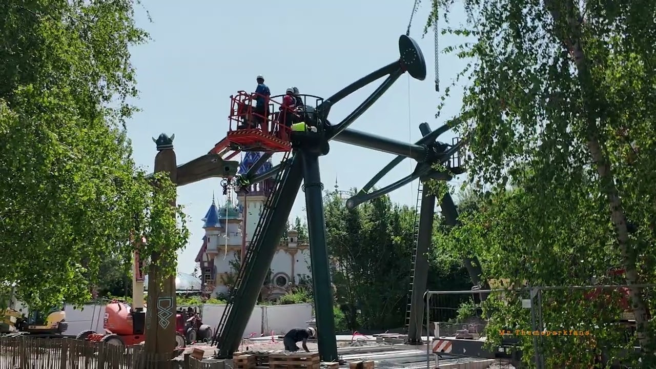 Wickie's Wervelwind update Plopsaland Belgium 2025. :)