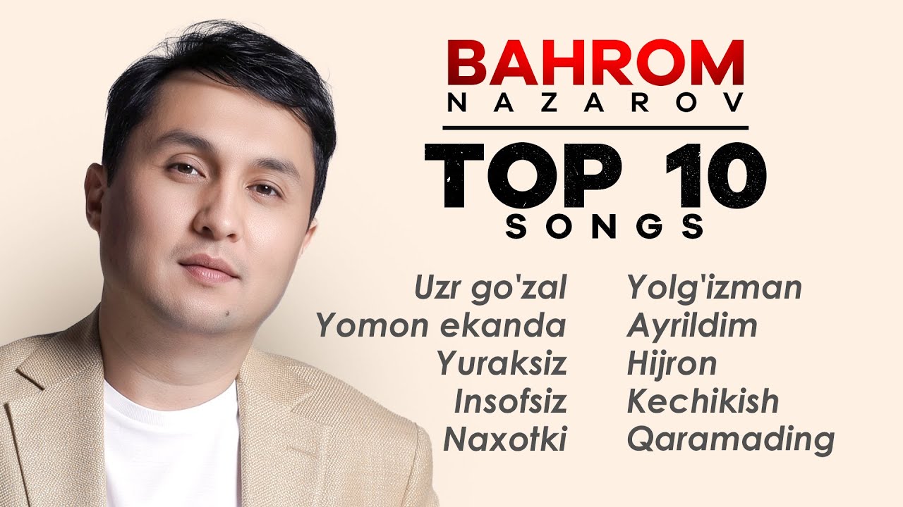 Bahrom Nazarov - Xit Taronalari (Music Album) #album