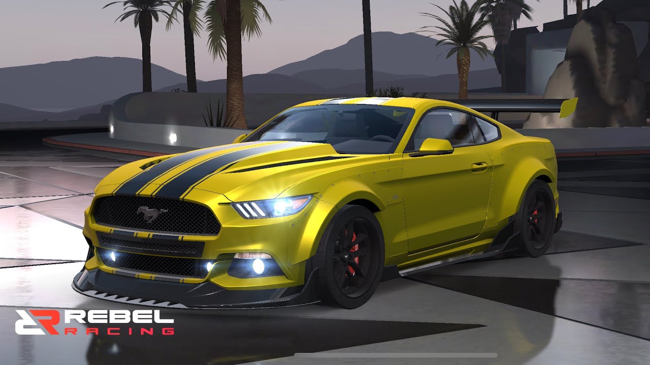 THE FORD MUSTANG GT (Custom)!!! A wild American 🇺🇸 | Rebel Racing