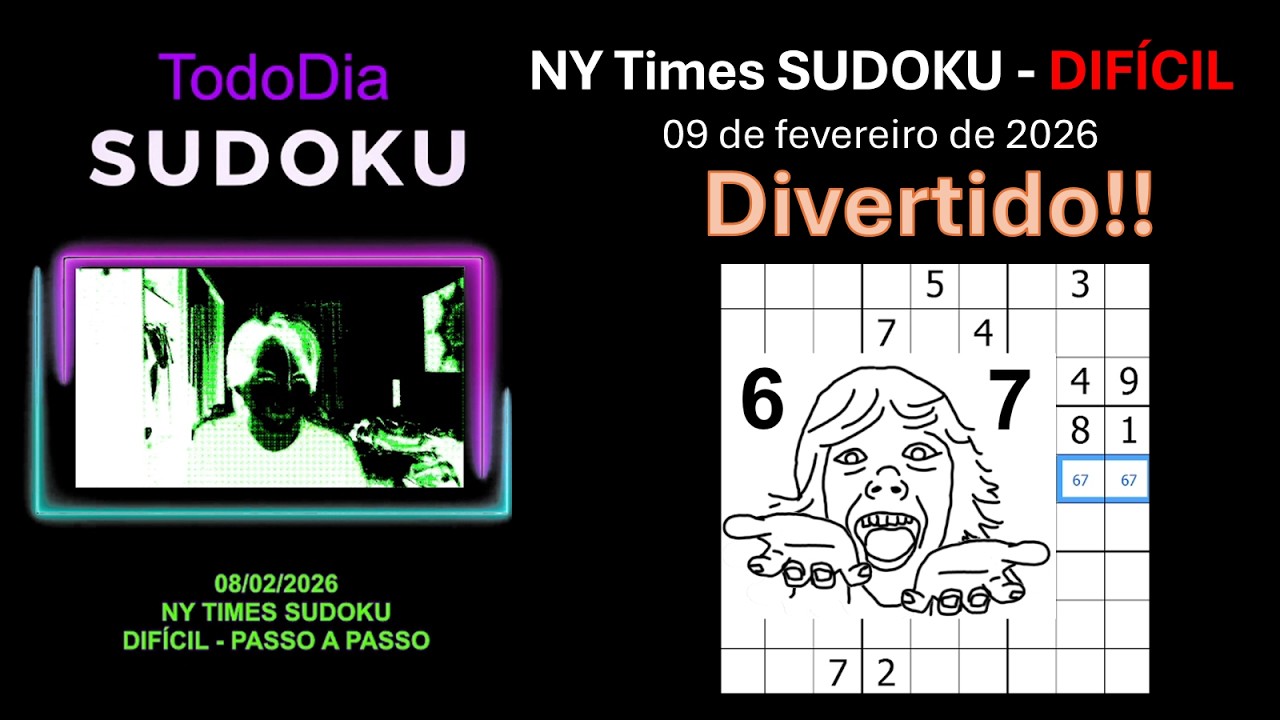 TodoDiaSudoku - NY Times - Hard - 09/02/2026 - Passo-a-Passo