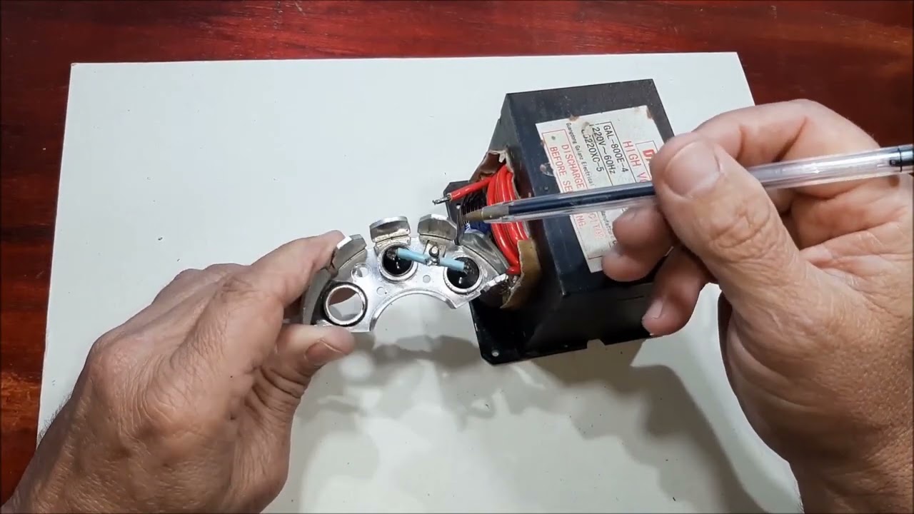 carregador meia onda com trafo de micro