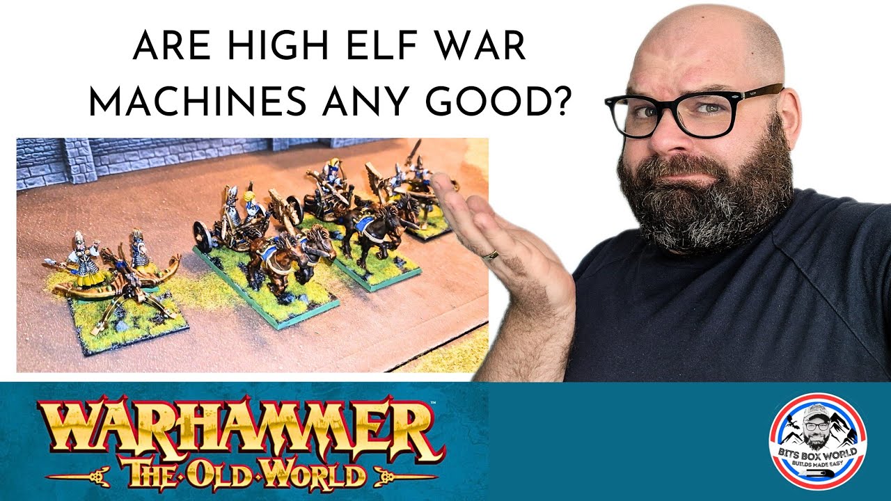 High Elves Warhammer The Old World War Machine #warhammer #paintingwarhammer #highelves #theoldworld