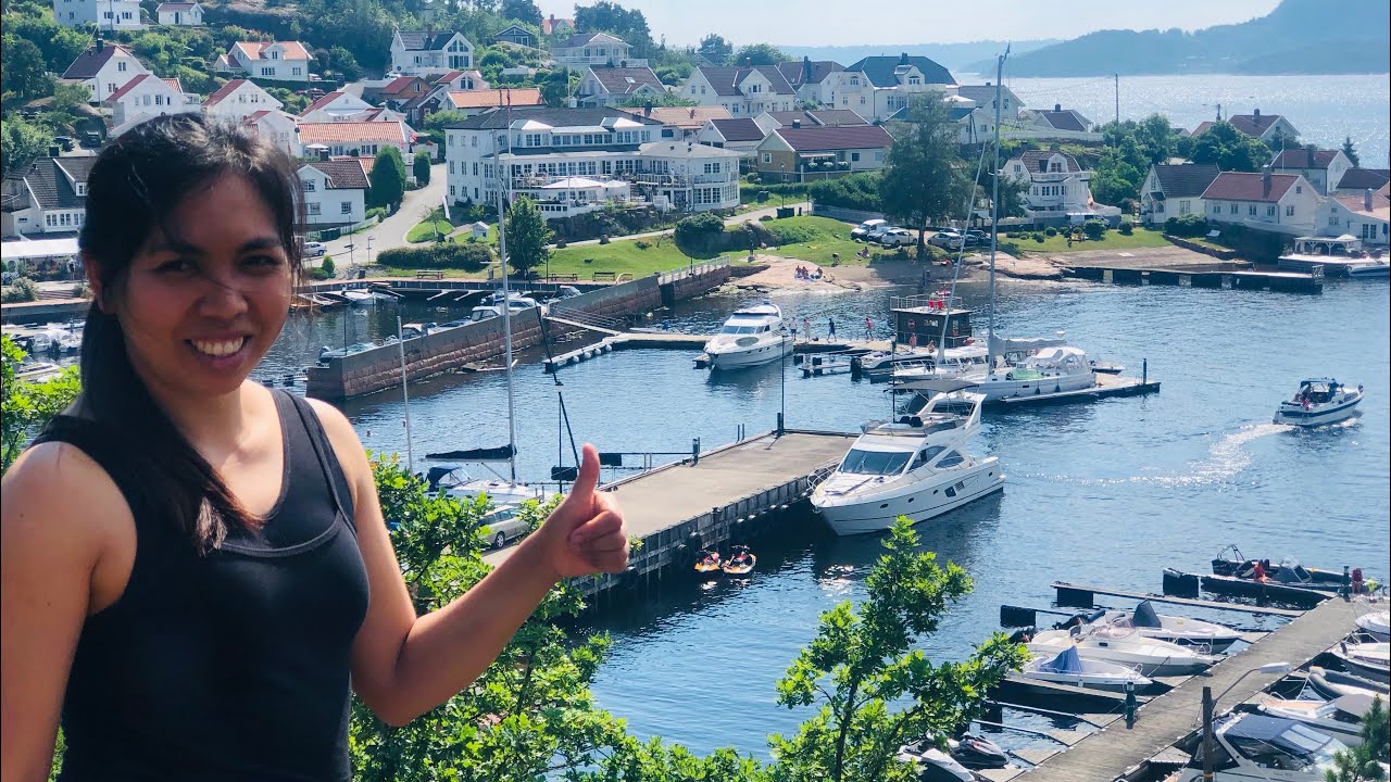 Summer  tour in Holmsbu Norway