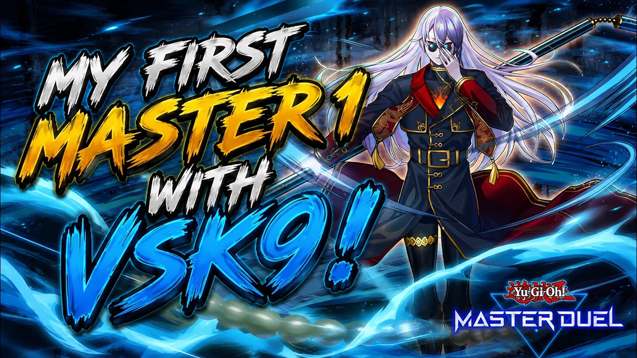 VSK9 for my first Master1! ( Yu-Gi-Oh! Master Duel gameplay)