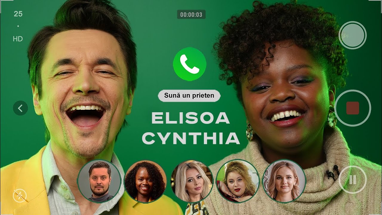 SUNĂ UN PRIETEN cu Elisoa Cynthia și prietenii ei: Violeta Scrișu, Cristina Miron, Rodica Didic ș.a.