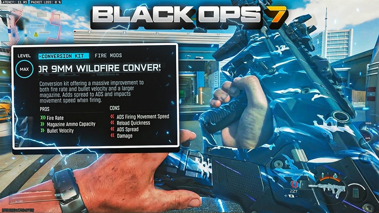 RAZOR 9MM WILDIFRE CONVERSION ATTACHMENT UNLOCKED! (BLACK OPS 7 SEASON 2 WEEKLY CHALLENGES REWARD)