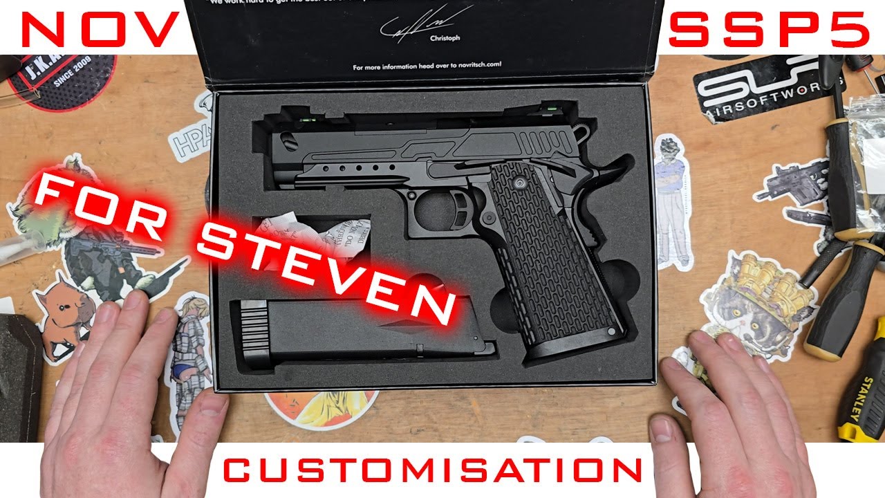 Customising Steven's Novritsch SSP5 - Will He Like It?