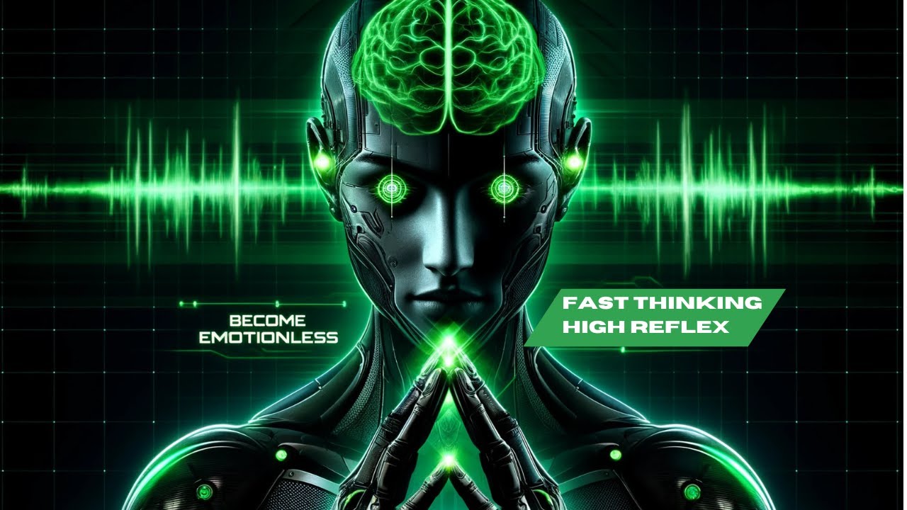 Become Emotionless + Fast Thinking + High Reflex SUBLIMINAL [READ DESCRIPTION]