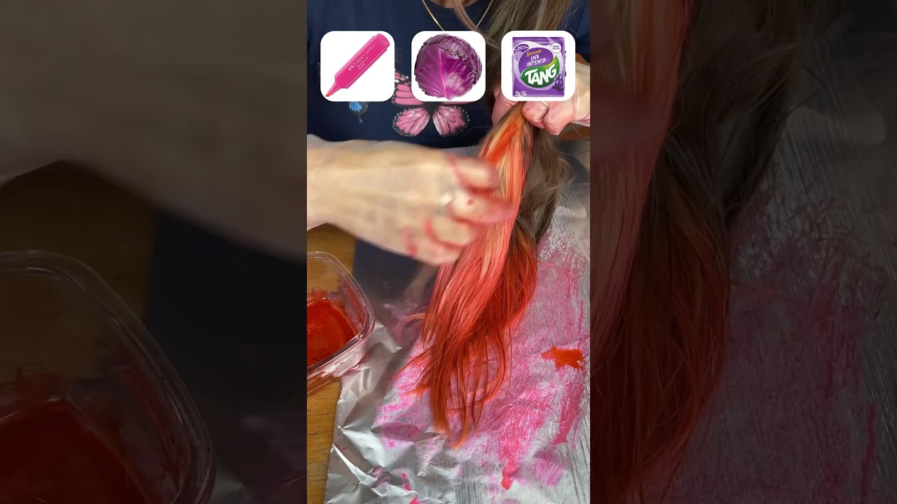 Qual coisa vai pintar meu cabelo?!😱 