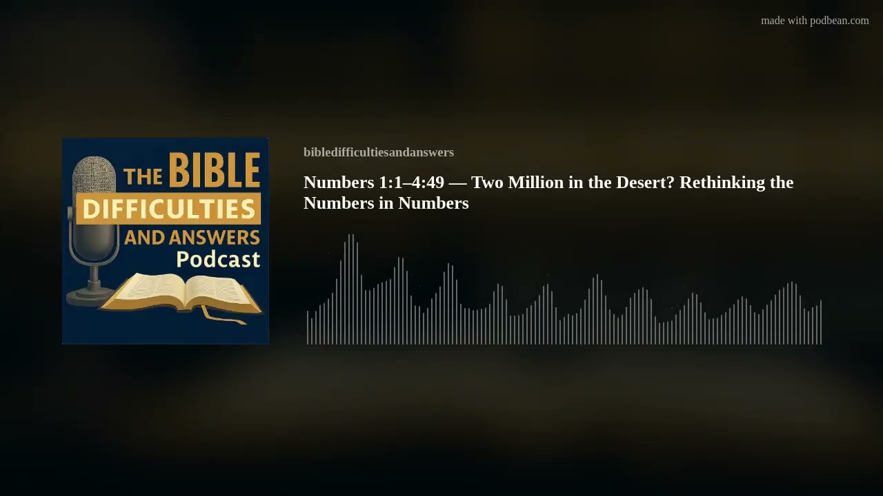 Numbers 1:1–4:49 — Two Million in the Desert? Rethinking the Numbers in Numbers