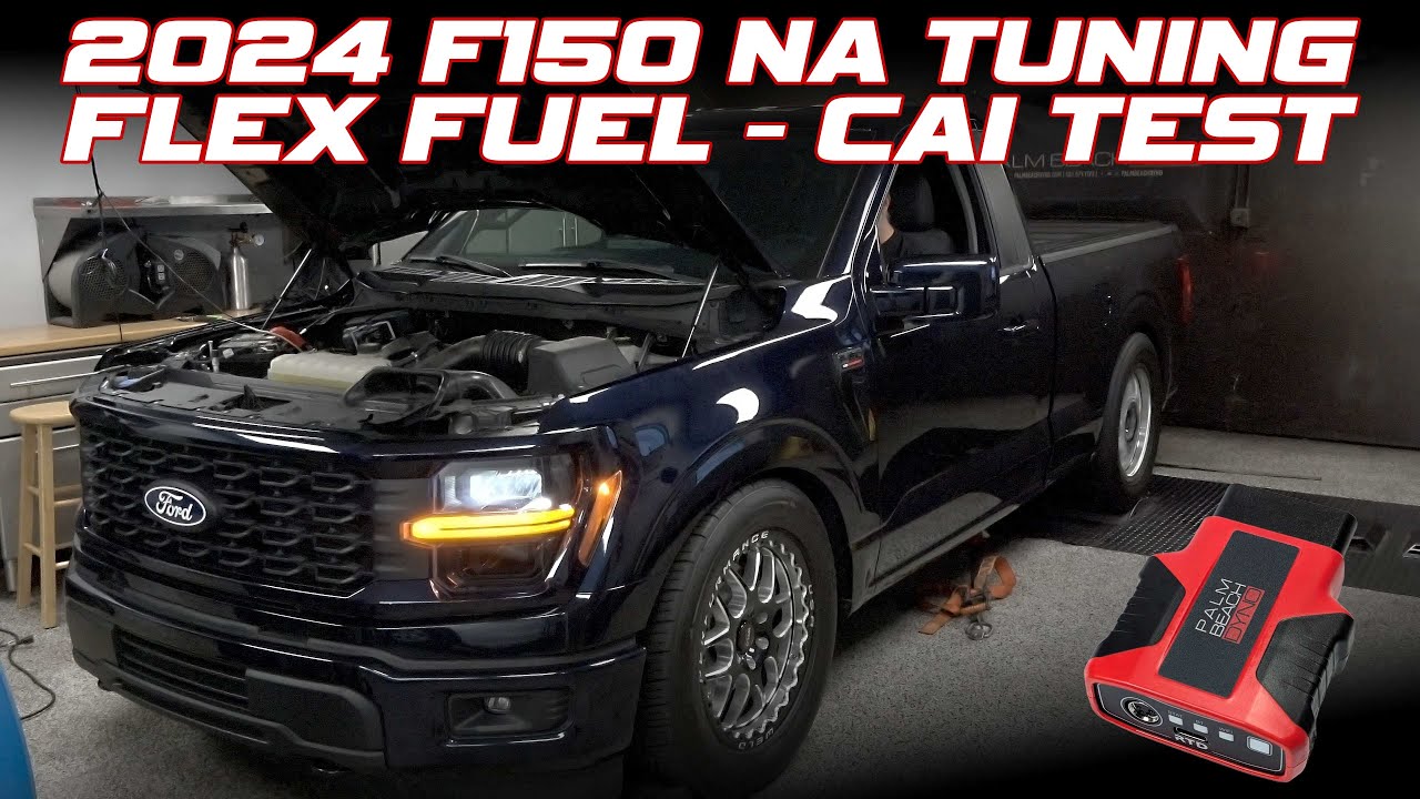 2024 F-150 NA Tune: Big Gains with 93, Flex Fuel & Whipple Intake!
