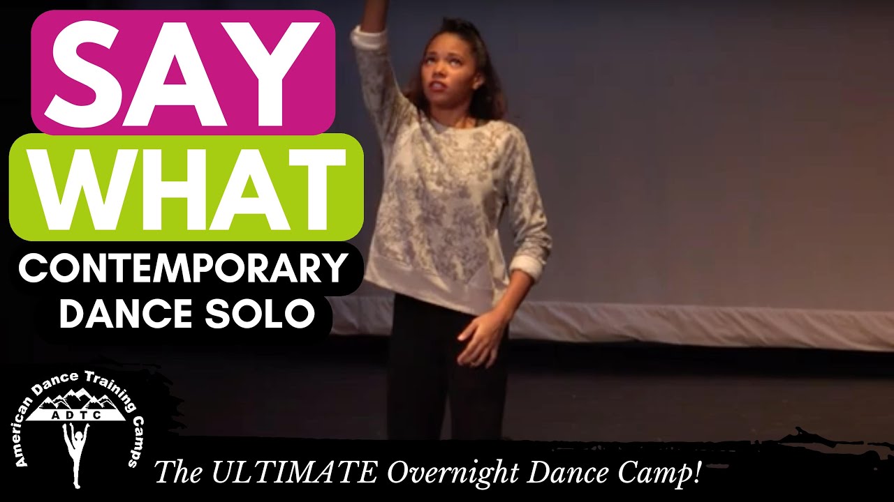 Contemporary Dance Solo &hearts; Hey, What ~ Ella Zhuoma | ADTC DANCE CAMP