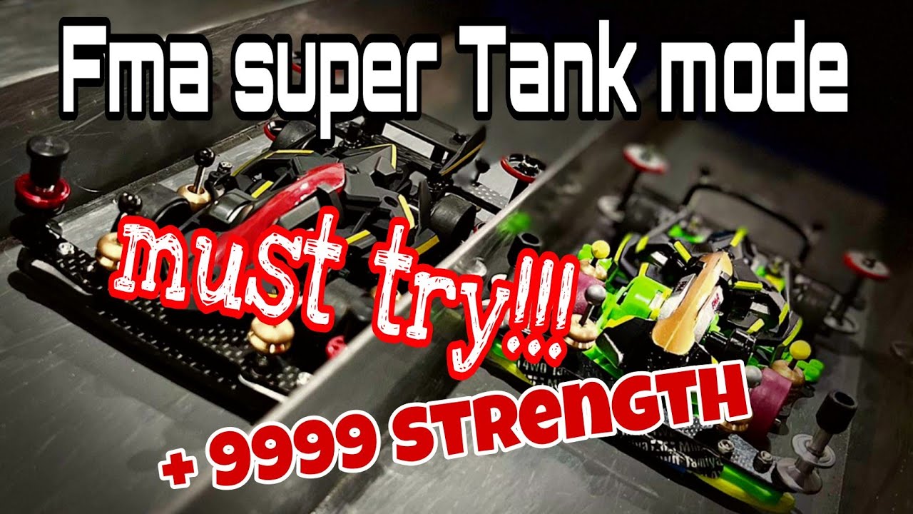 Сборка и пробный запуск режима Tamiya Fma Mach Frame Tank, версия 2